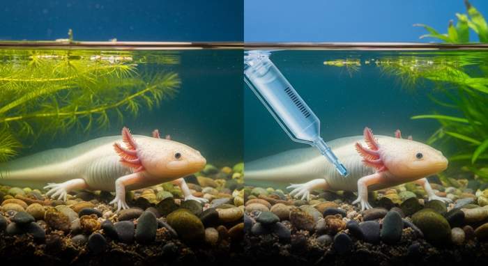 Axolotl Und Salzbad Mythen