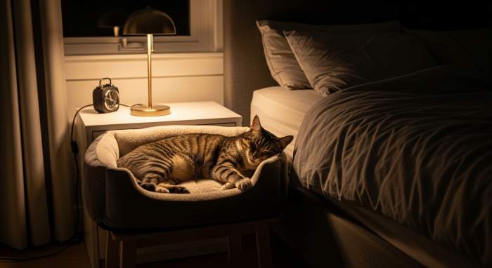 Gemuetlicher Schlafplatz Fuer Katzen