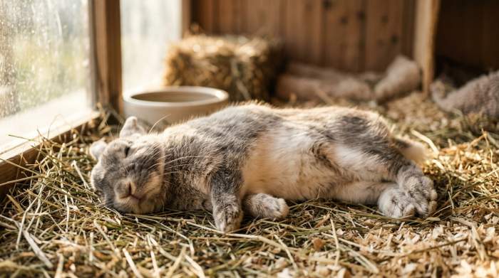 Kaninchen Fuhlt Sich Vollig Sicher