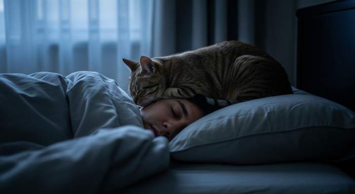 Katze Sucht Morgenwaerme