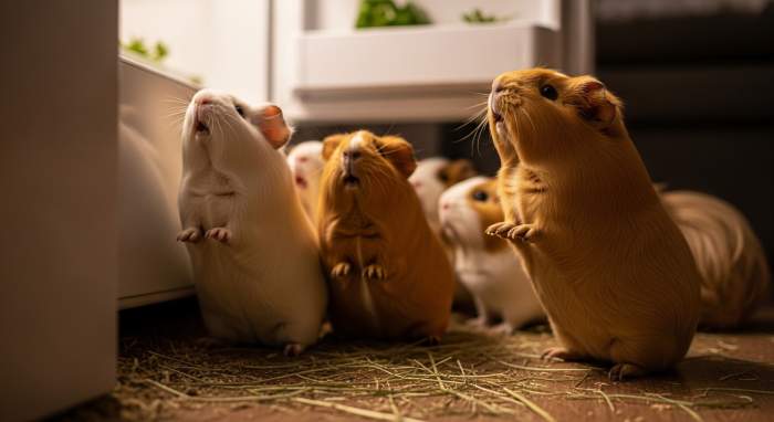 Meerschweinchen Reagieren Auf Gewohnte Gerausche