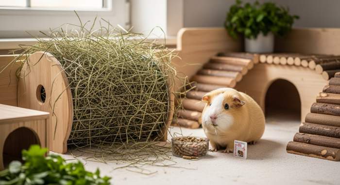 Pellets Und Heu Fuetterung