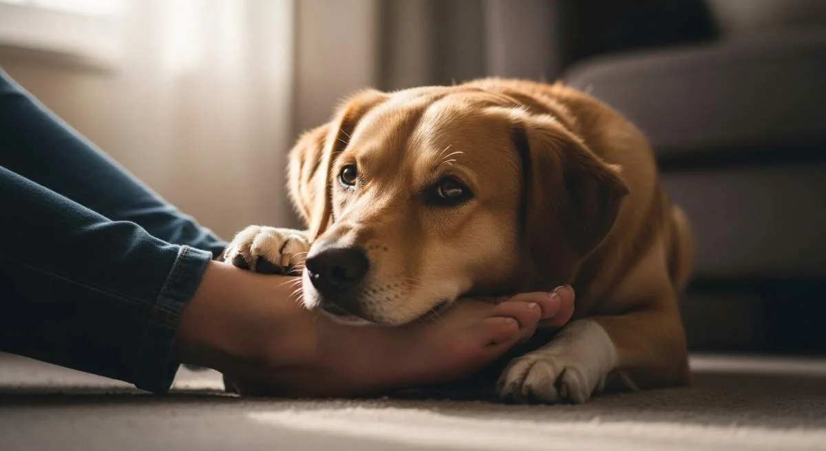 Warum legt sich mein Hund auf meine Füße? Nähe verstehen