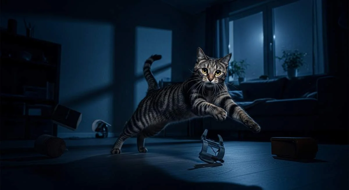 Warum Katzen nachts durchdrehen: Das wahre Geheimnis