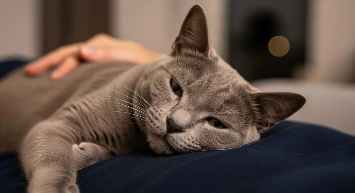 Katzen schnurren nicht nur aus Wohlbefinden