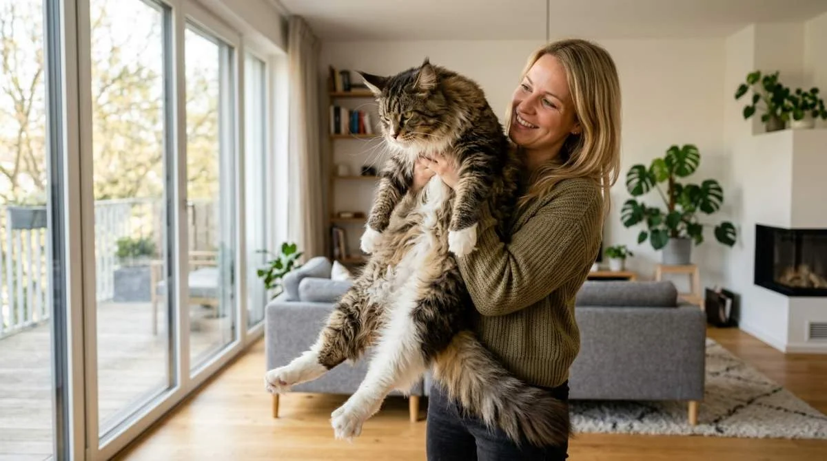 Viele Katzen fühlen sich beim Tragen unsicher und eingeschränkt.